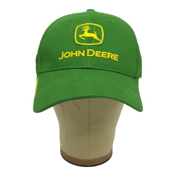 John Deere Owners Edition Tuck Strap Cap Nothing Runs Like A Deere Farmer Hat - Picture 7 of 12